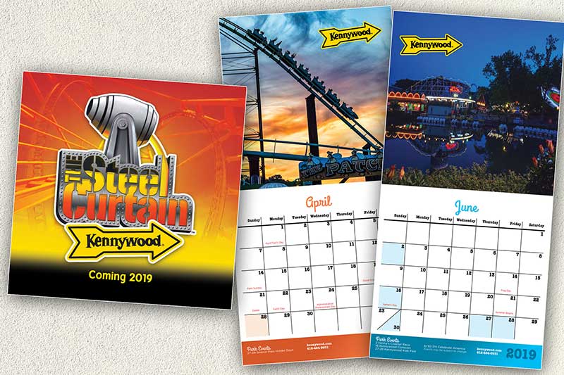 Kennywood Crowd Calendar Printable Calendar 2023